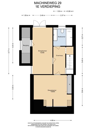 Floorplan - Machineweg 29, 1432 EK Aalsmeer